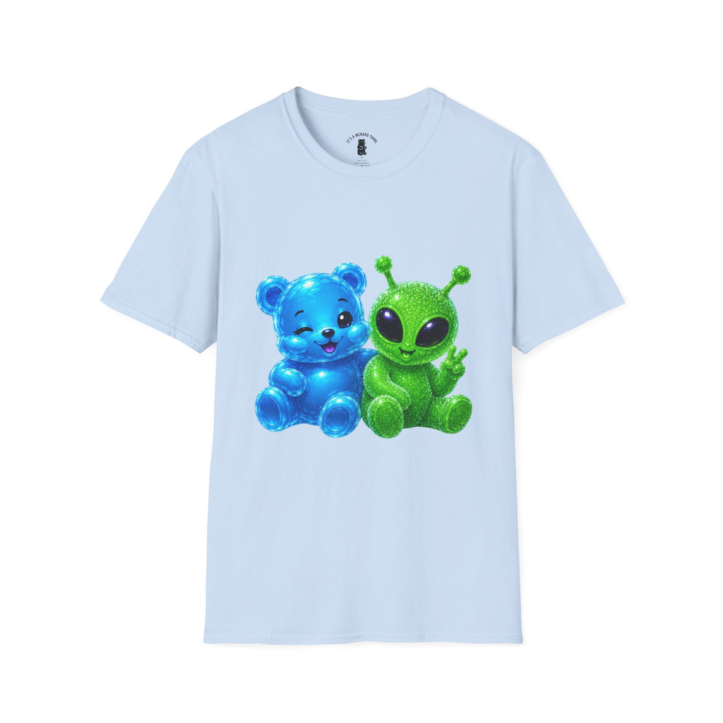 We Come in Peace, Oozy Bear & Alien Special Addition- Graphic Shirt