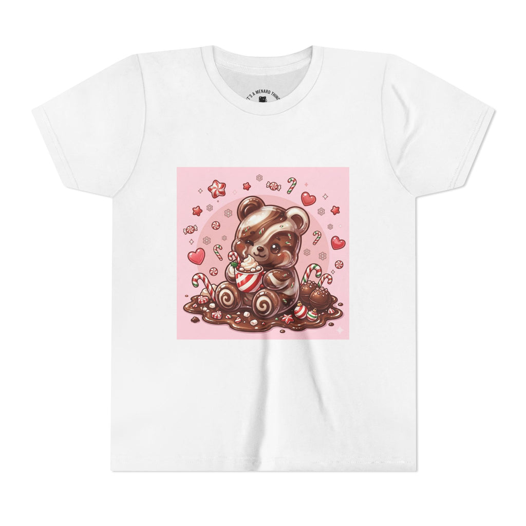 Cute Hot Chocolate Gooey Gummy Bear Holiday Kids Shirt