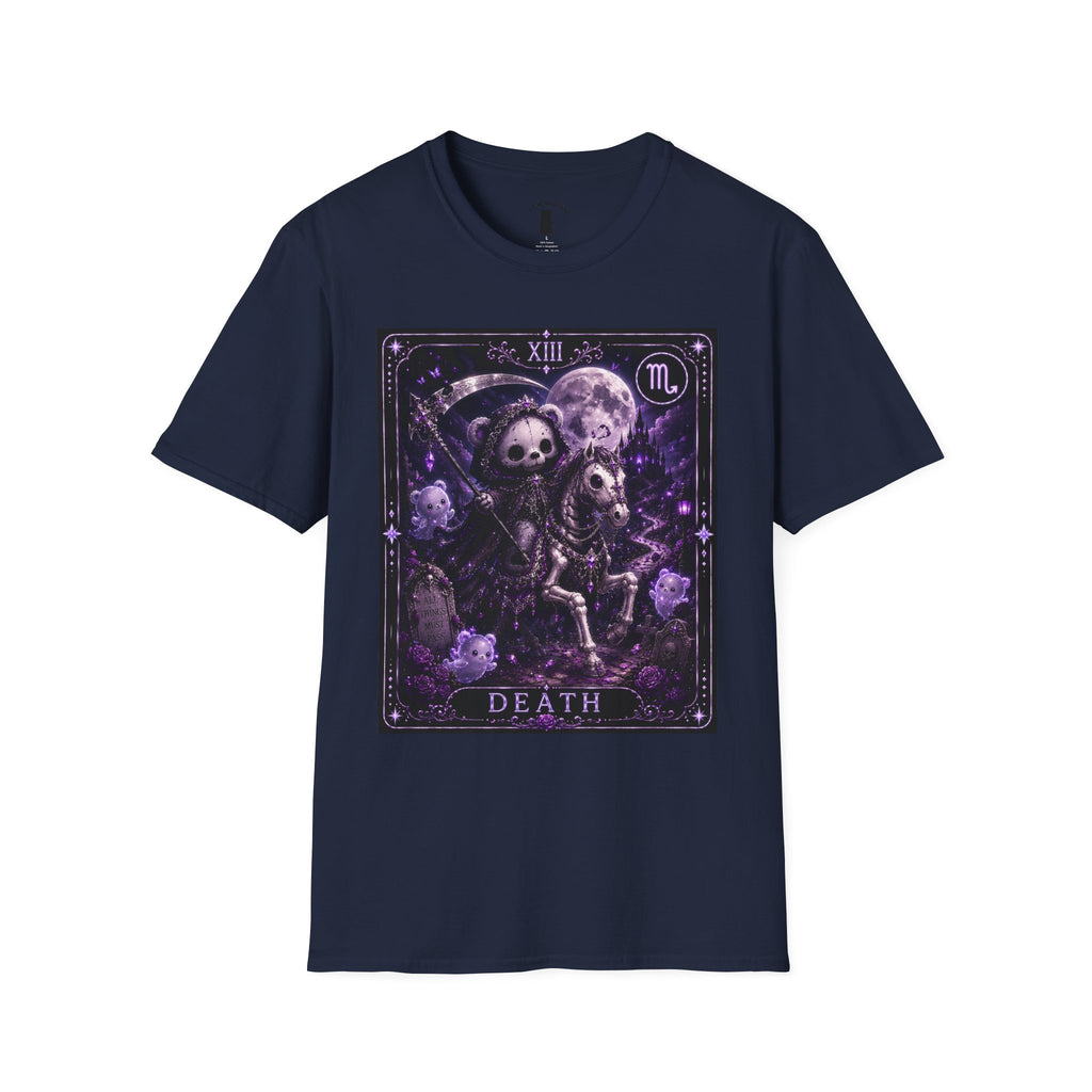 Death Tarot Gothic Skeleton Oozy Bear Special Addition- Graphic Shirt