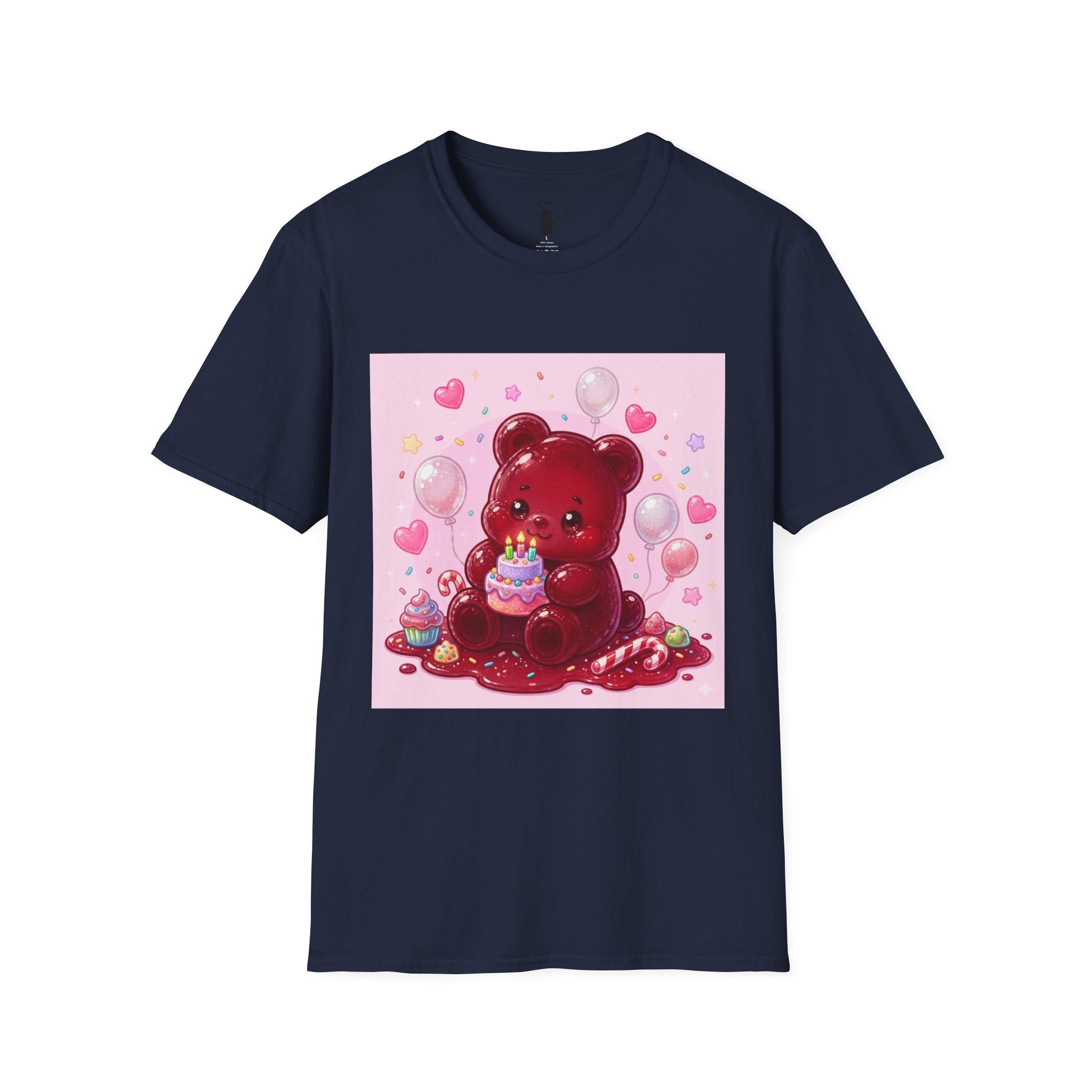 Kawaii Gummy Bear Birthday T-Shirt