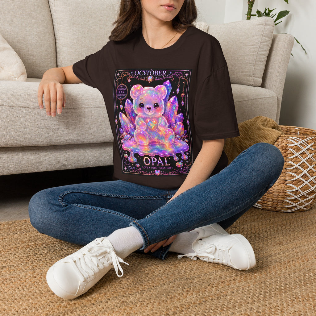 October, Opal Crystal Oozy Bear Special Addition- Graphic Shirt