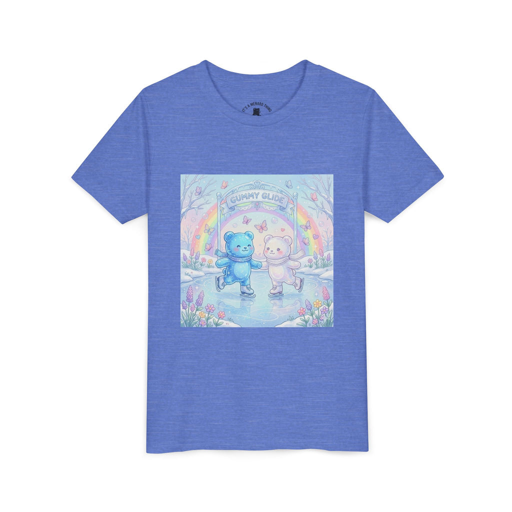 Ice Skating Gooey Gummy Bears- Youth T-Shirt
