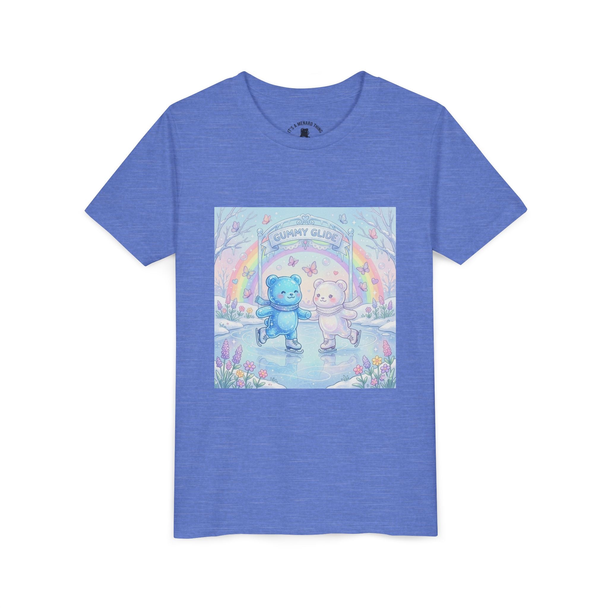 Ice Skating Gooey Gummy Bears- Youth T-Shirt