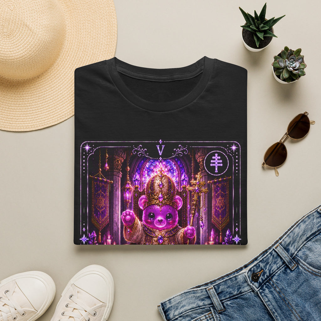 The Hierophant Tarot Mystic Oozy Bear Friend Special Addition- Graphic Shirt
