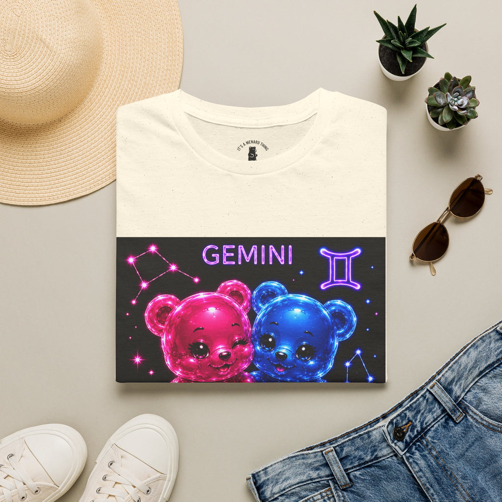 Gemini Astrology Oozy Bear Dou Friends, Special Addition Zodiac Sign- Graphic Shirt