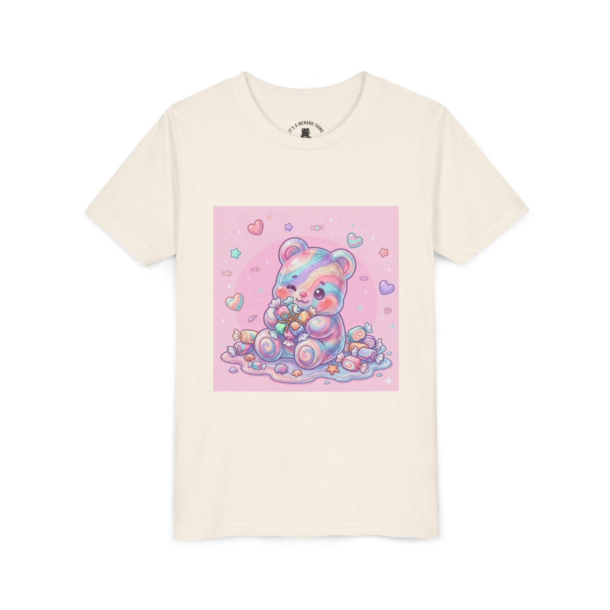 Salt Water Taffy Gooey Gummy Bear Cute Kids T-Shirt