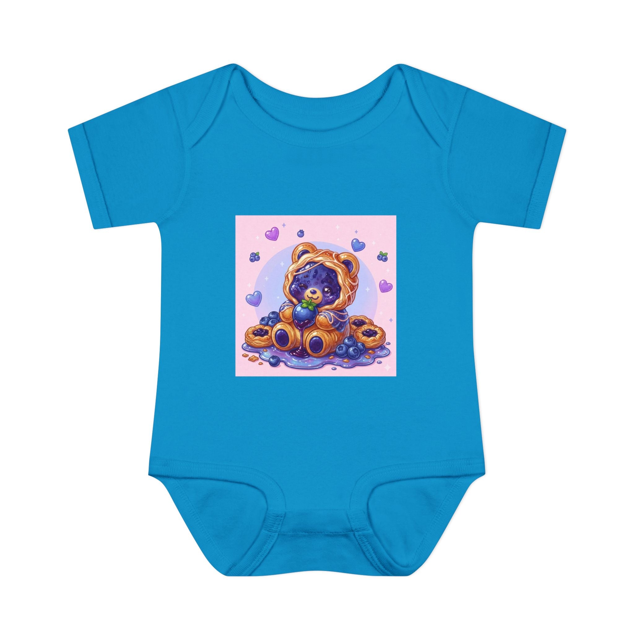 Blueberry Danish, Puff Pastry PJ Gooey Gummy Bear Suit