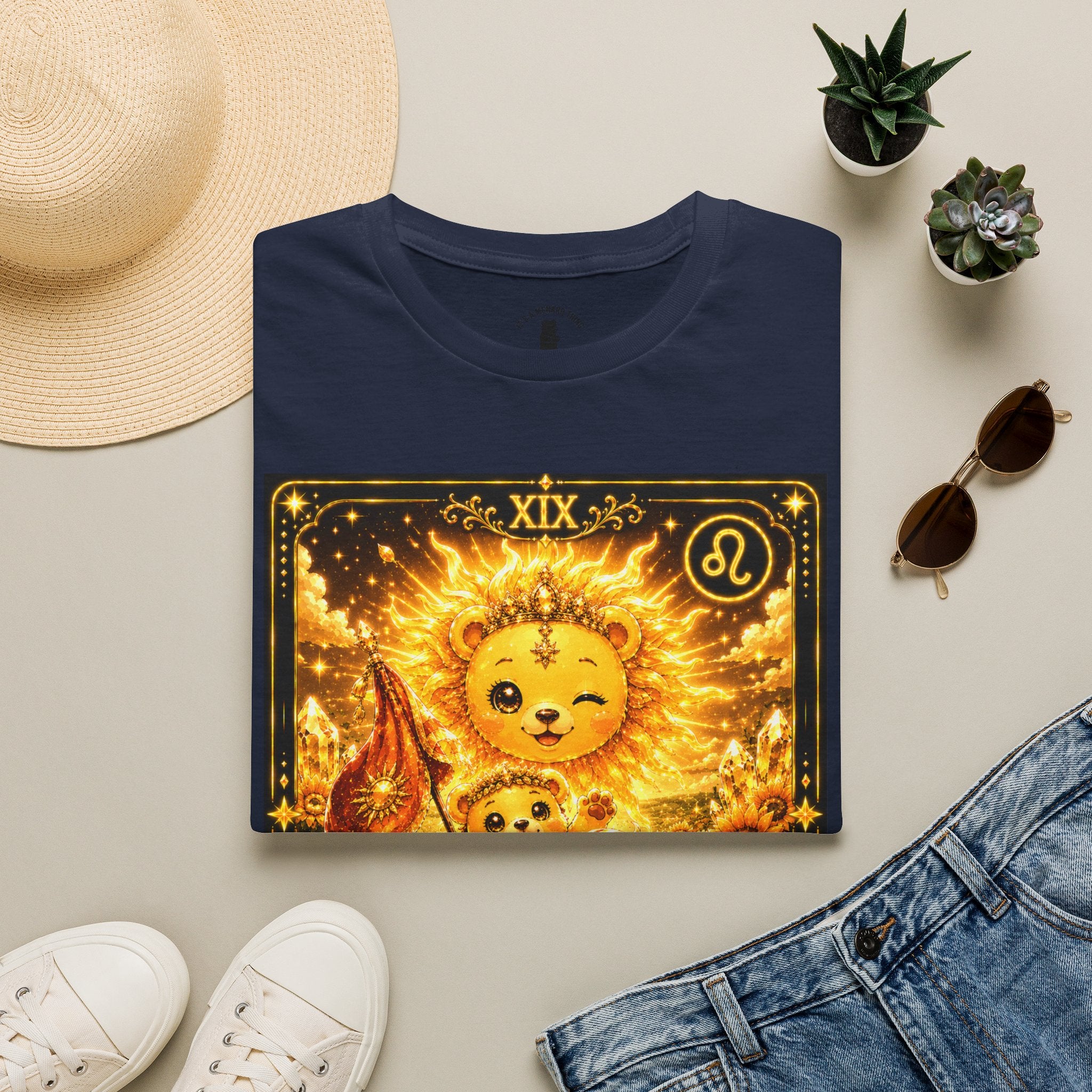 The Sun Tarot Card Golden Oozy Bears Special Addition- Graphic Shirt