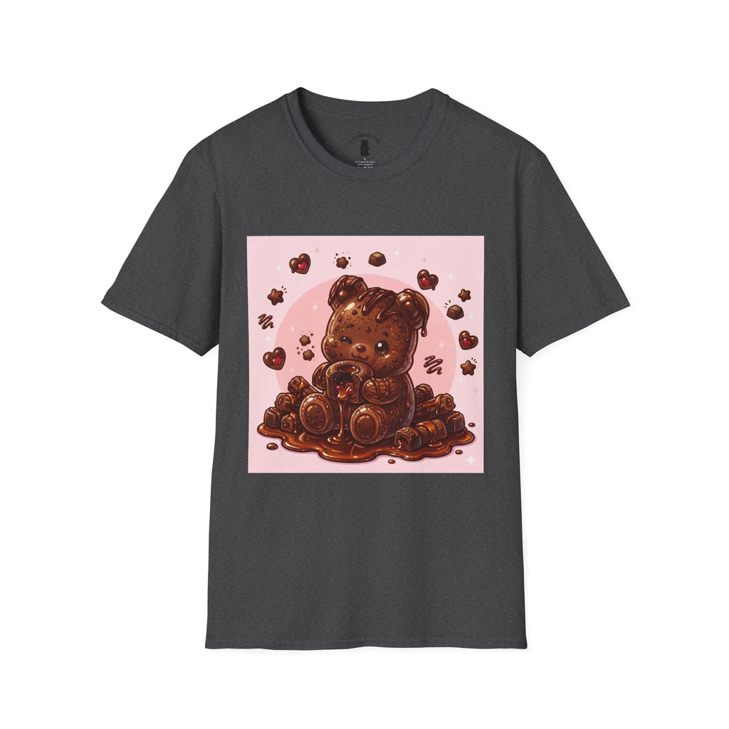 Chocolate Molten Lava Cake Gooey Gummy Bear — Cute Graphic Tee
