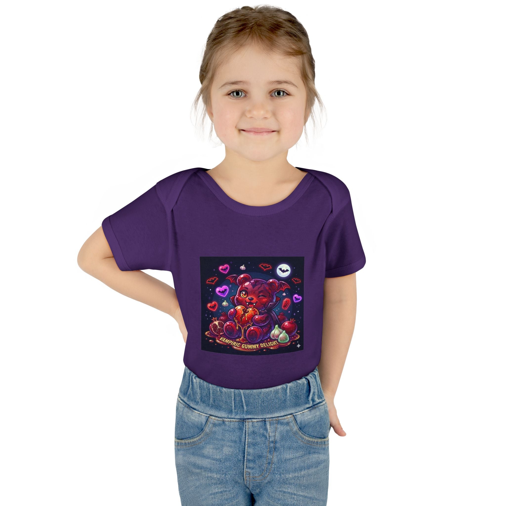 Baby Bodysuit - Cute Vampire Gooey Gummy Bear