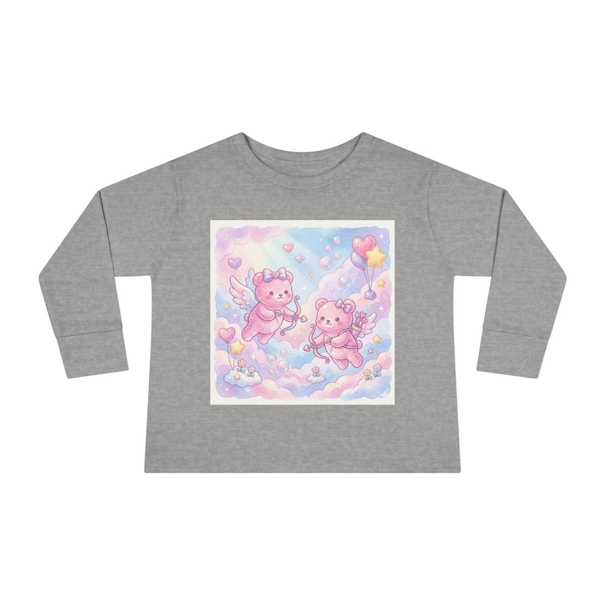 Adorable Cherub Sweet Oozy Bears, Gummy Duo- Graphic Long Sleeve Shirt