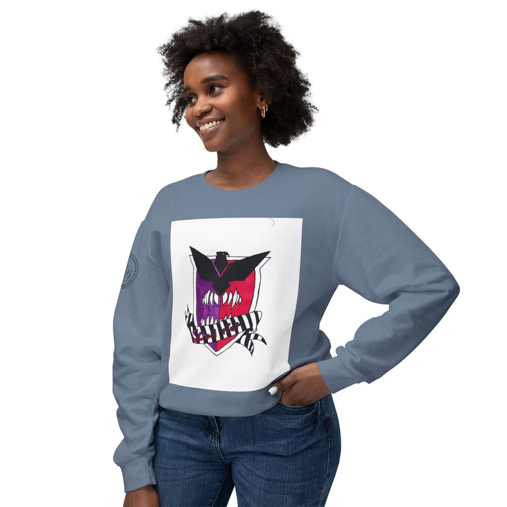 "School Riot" Hexilda Bane School Graphic Sweatshirt