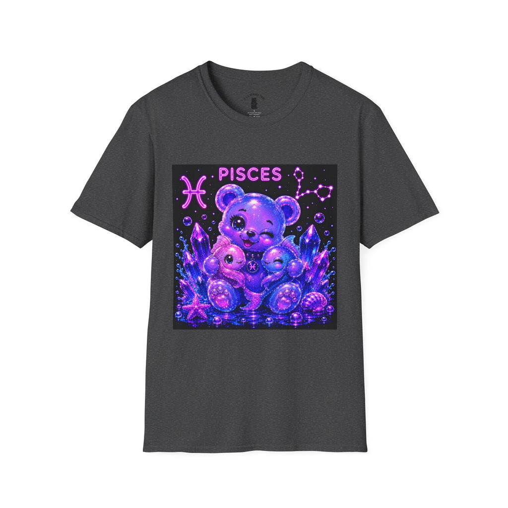 Pisces Zodiac Astrology Oozy Bear Friend Special Addition- Graphic Shirt