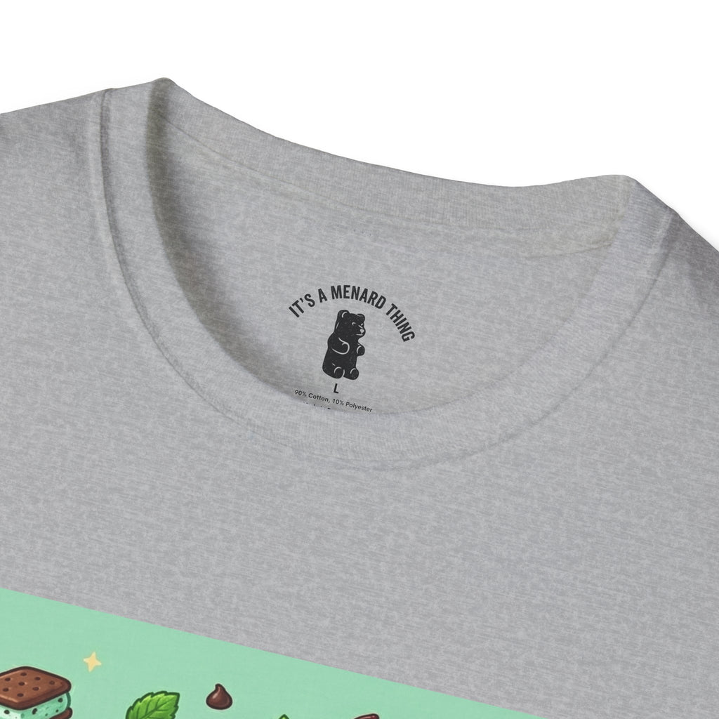 Mint Chip Ice Cream, Exotic Gooey Gummy Bear — Kawaii Graphic Tee