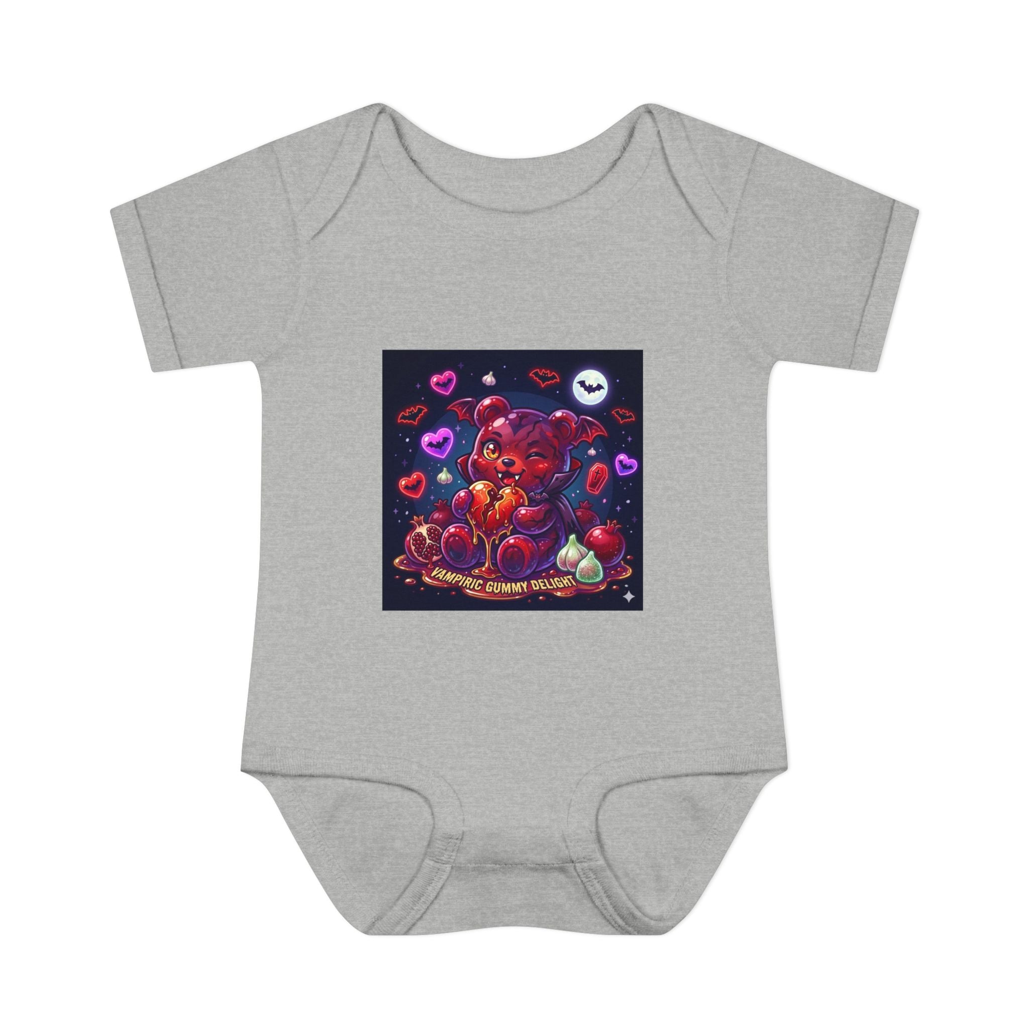 Baby Bodysuit - Cute Vampire Gooey Gummy Bear