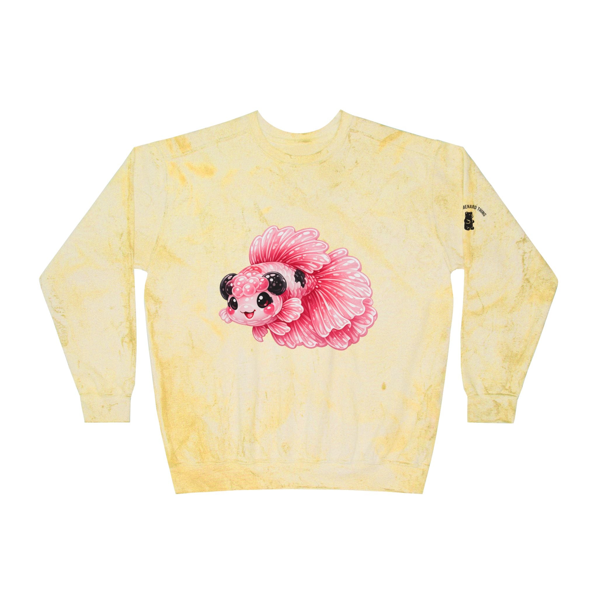 Pink Betta Fish Special Addition graphic Sweatshirt