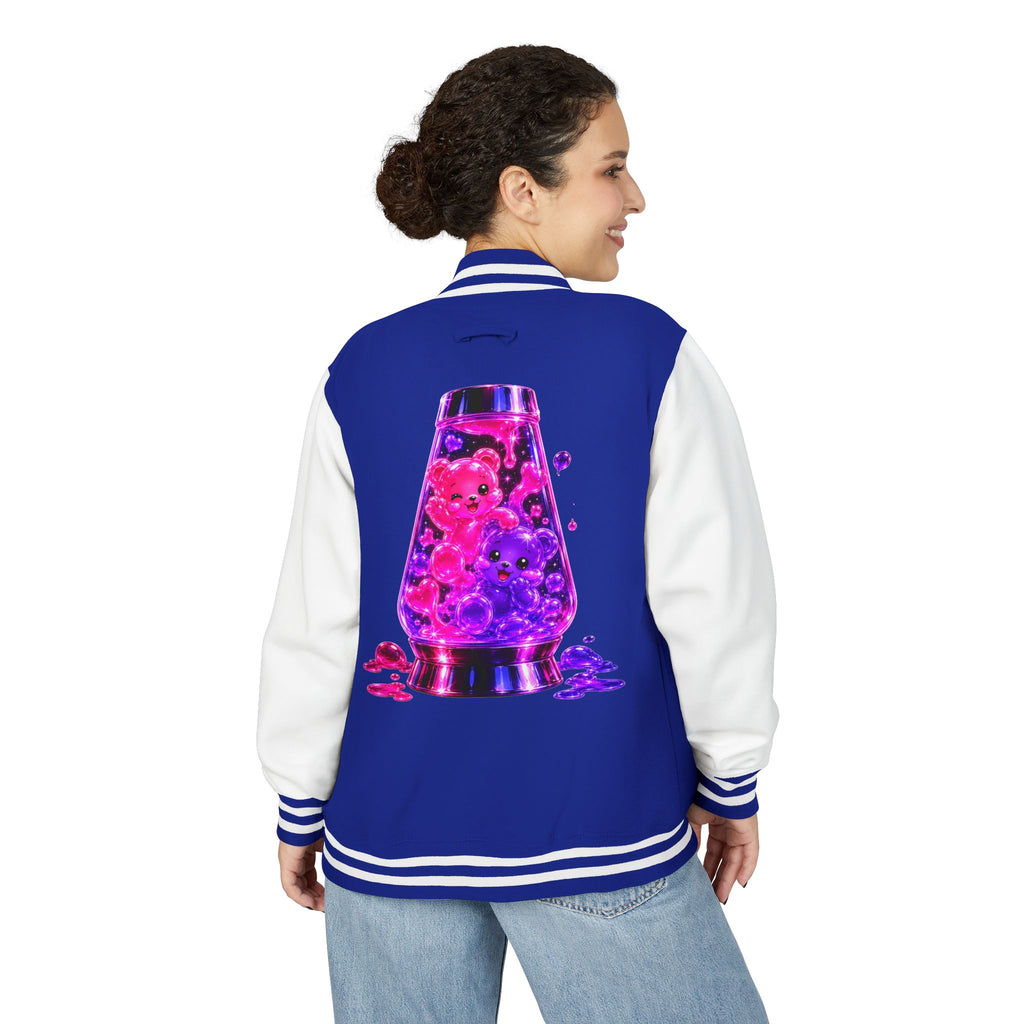 Lava Lamp Special Addition, Dou Oozy Bear Gummies- Letterman graphic Jacket