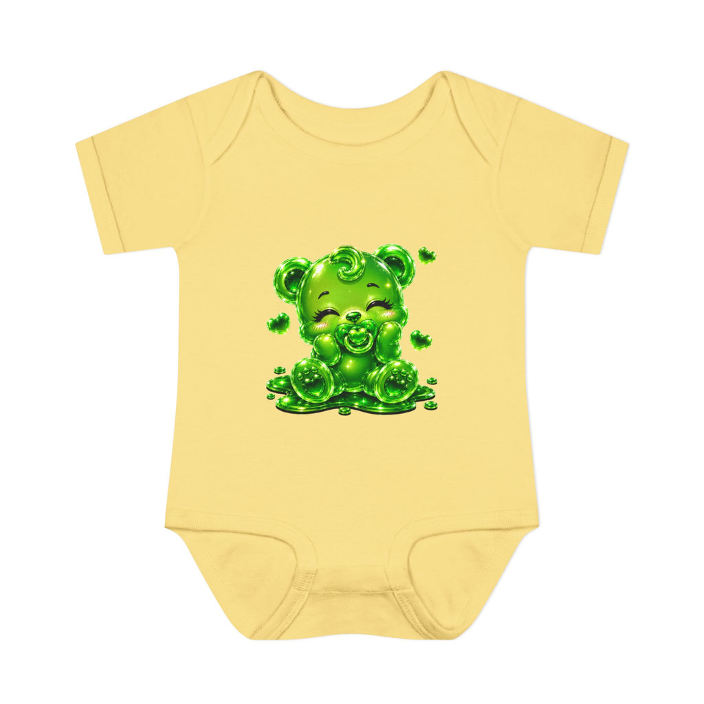 Happy Oozy Baby Gummy Bear Cutie Addition- Graphic Onesie