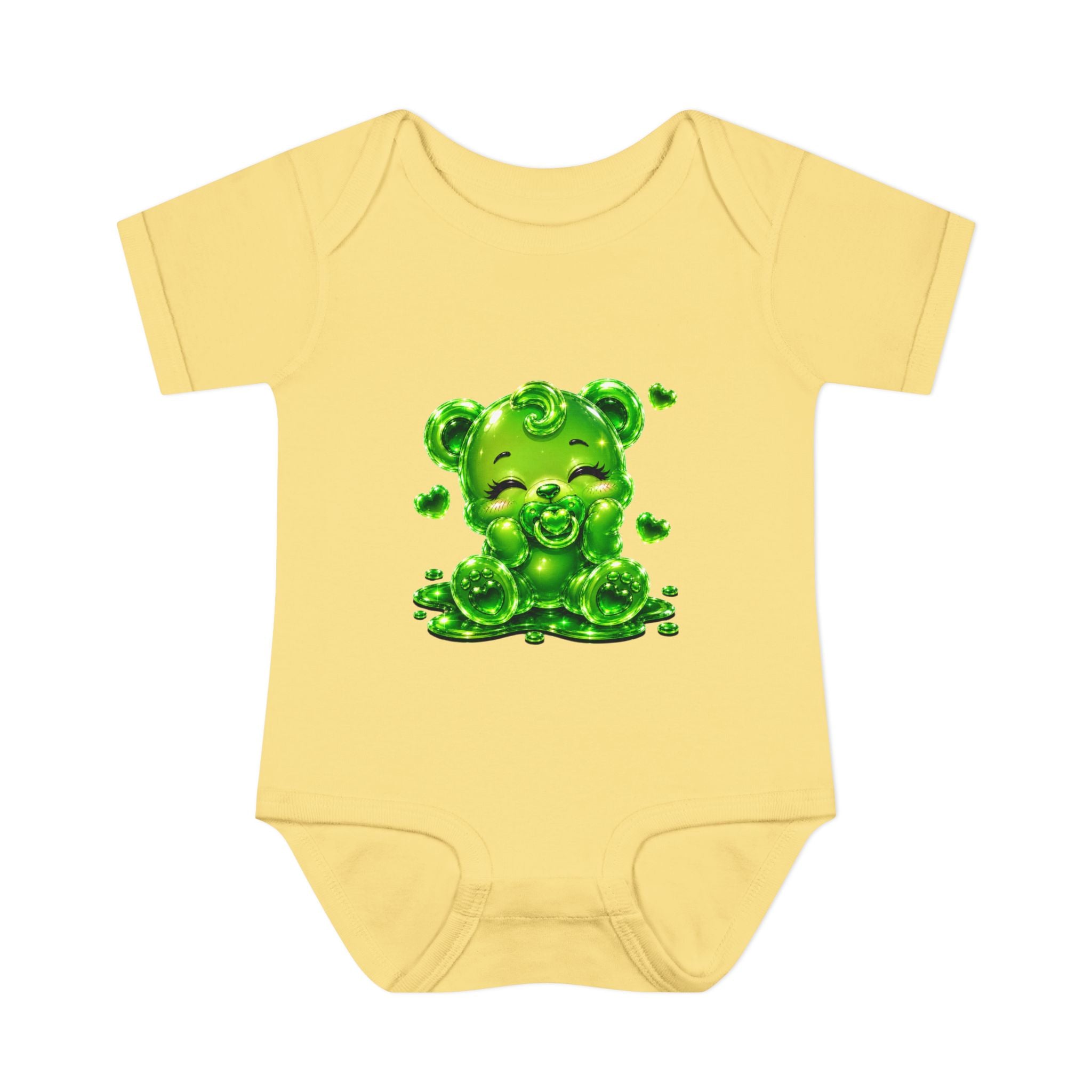 Happy Oozy Baby Gummy Bear Cutie Addition- Graphic Onesie