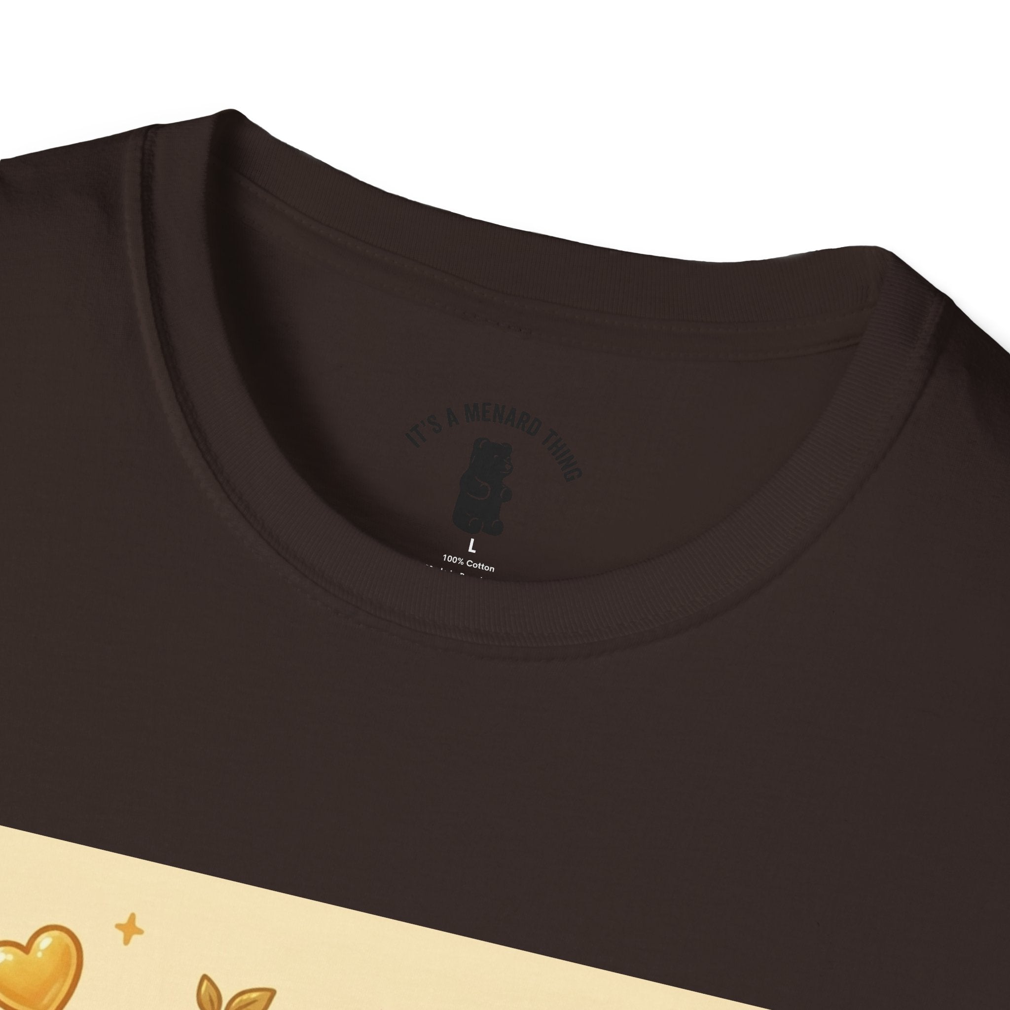 Honey Iced Tea on a Hot Day, Gooey Gummy Bear Tee — Cute Graphic T-Shirt