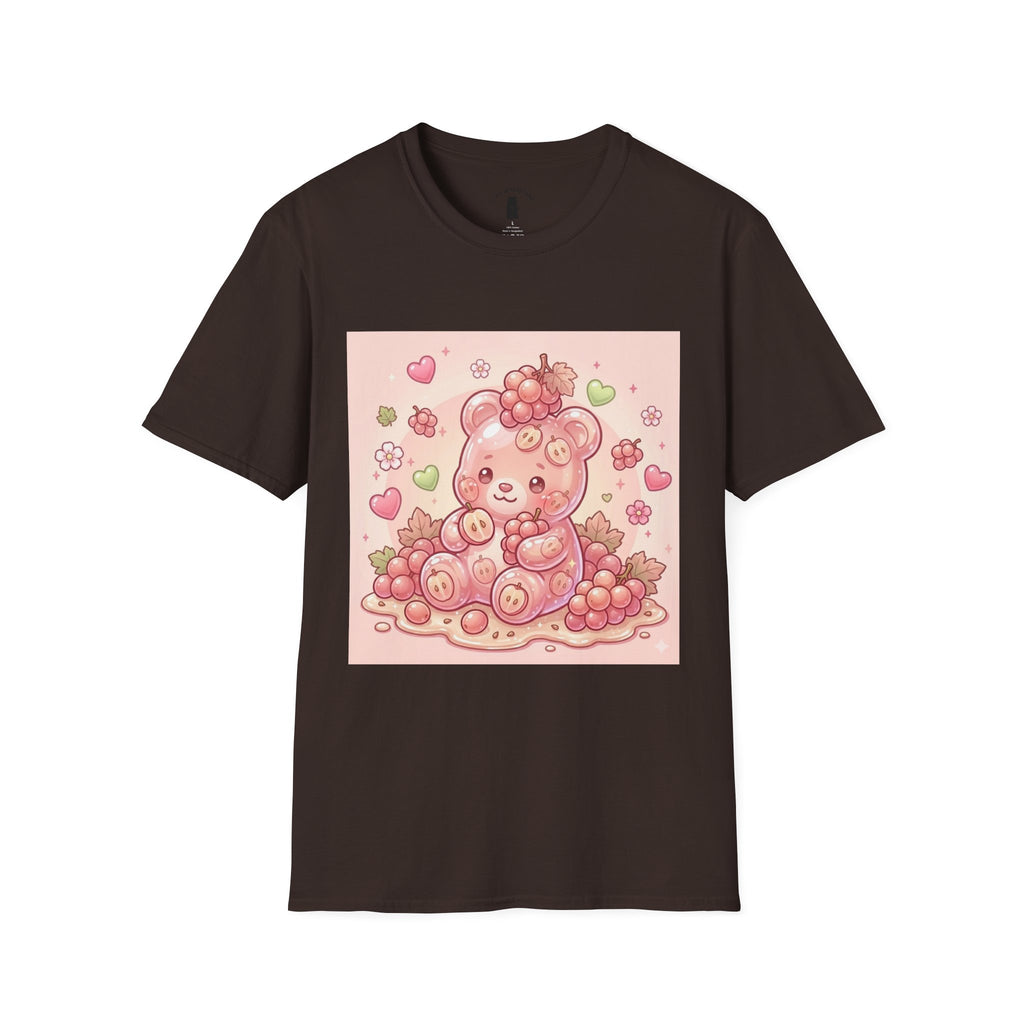 Special Japanese Koshu Pink Grapes, Exotic Oozy Gummy Bear — Cute Graphic Shirt