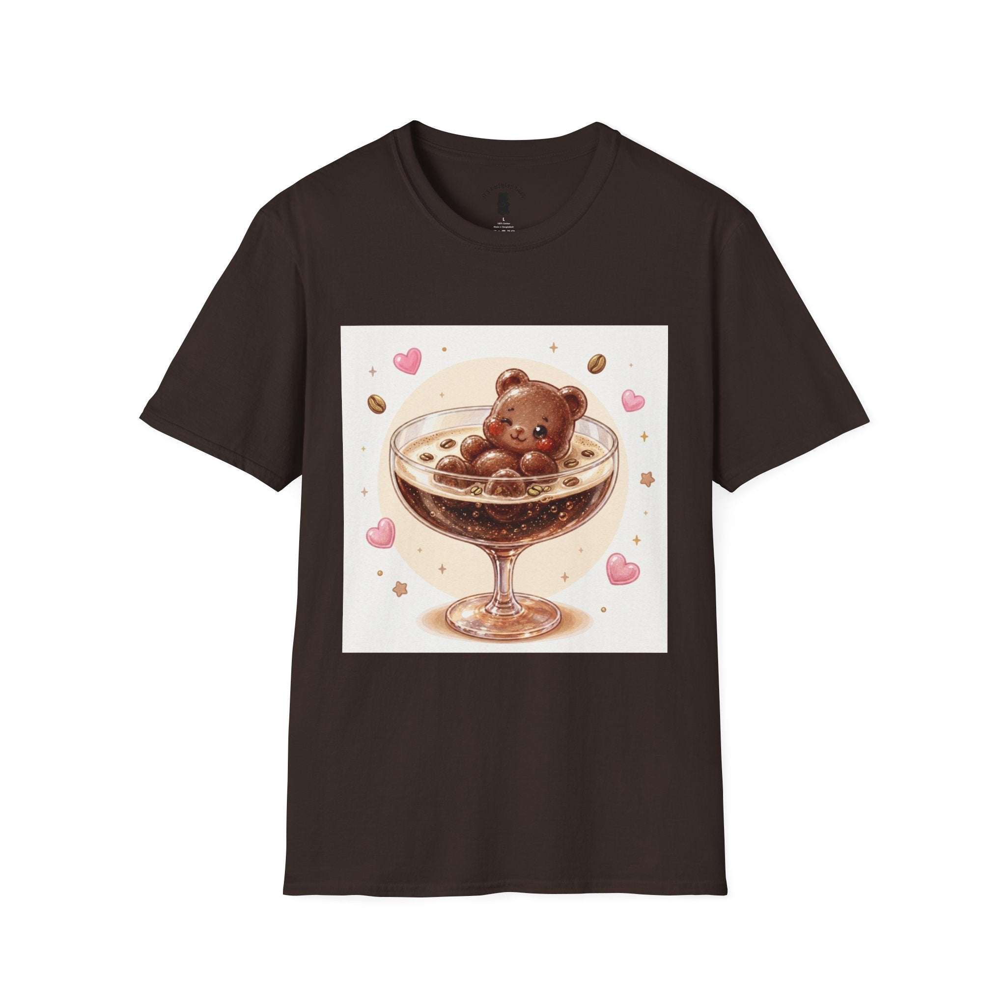 Tart Coffee Martini pool Boozy Gooey Gummy Bears- Kawaii Graphic T-Shirt