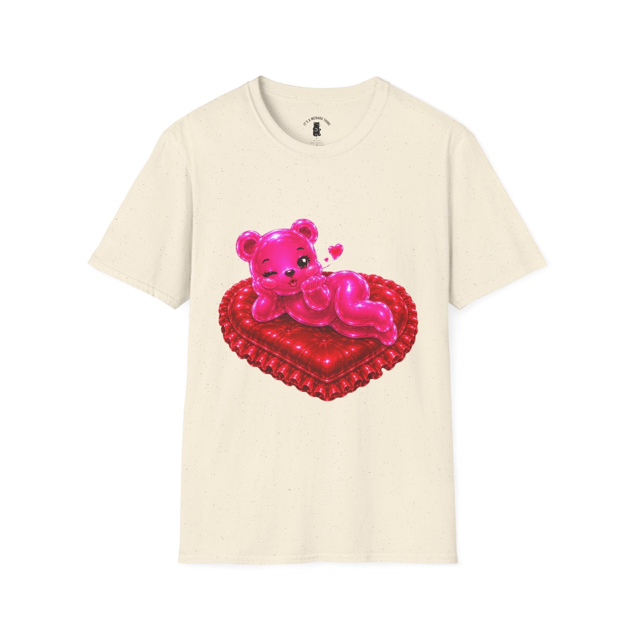 Valentines Addtion, Love me Long time Oozy Bear- Graphic Shirt (Adult Only)