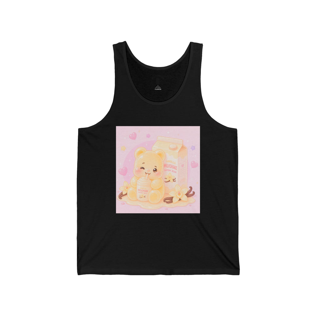 Vanilla Milkshake Gooey Gummy Bear — Pastel Graphic Tank Top
