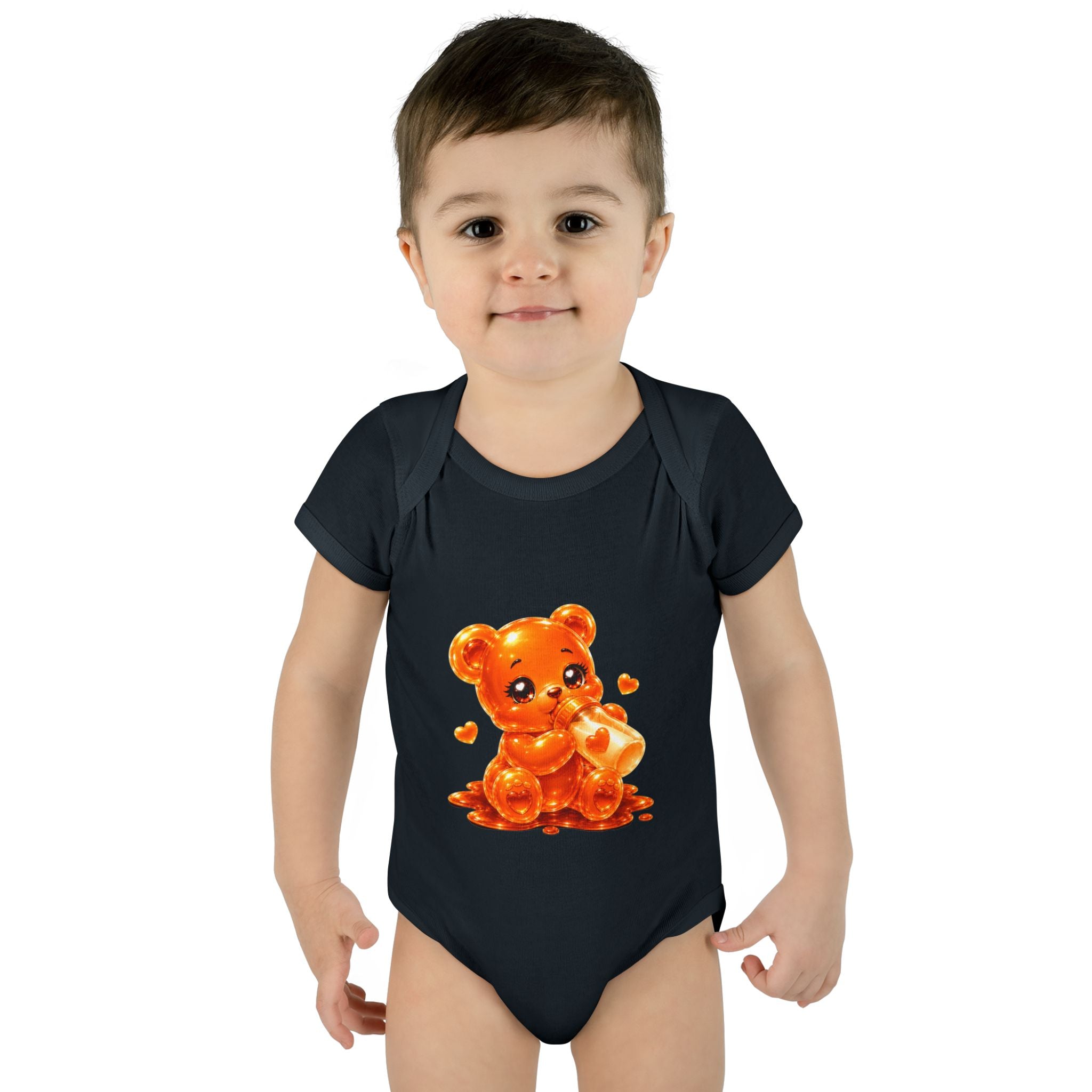 Snack Time, Oozy Baby Gummy Bear Cutie Special Addition- Graphic Onesie