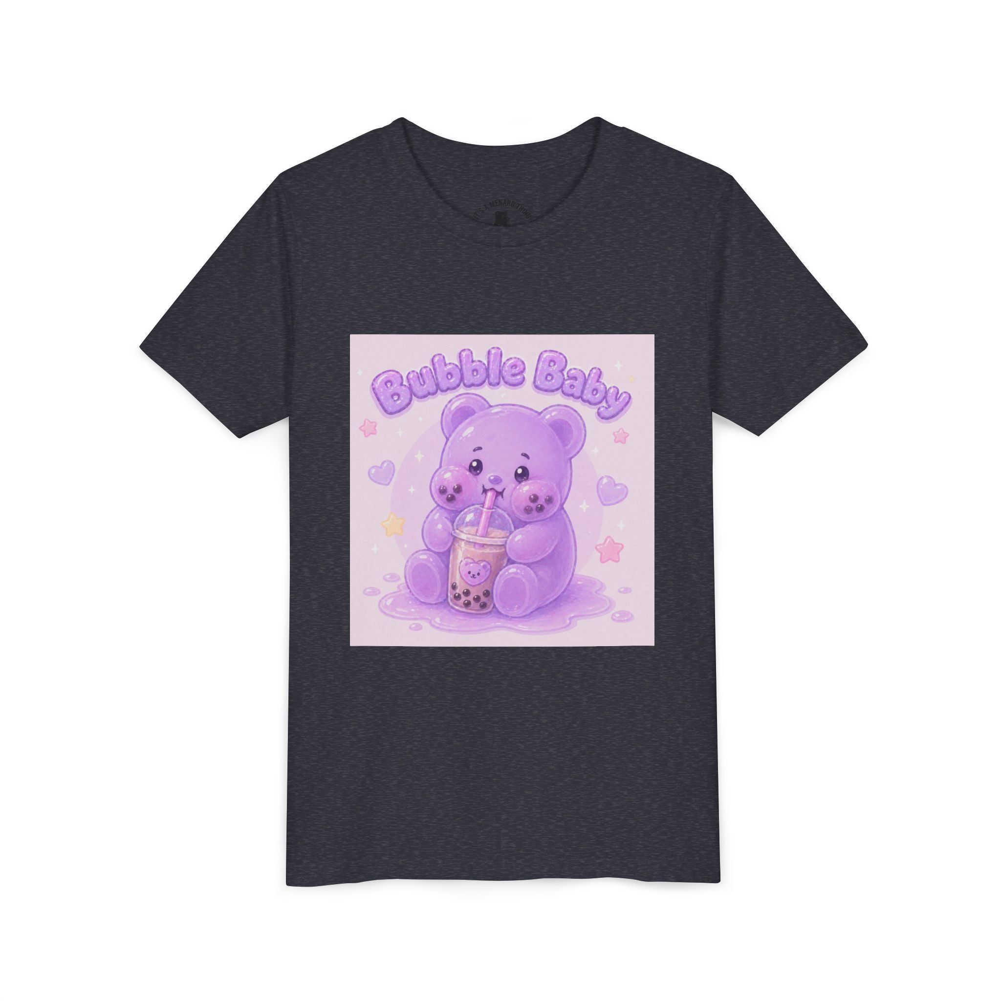 'Bubble Baby' Gooey Gummy Bear Boba Milk Tea Graphic
