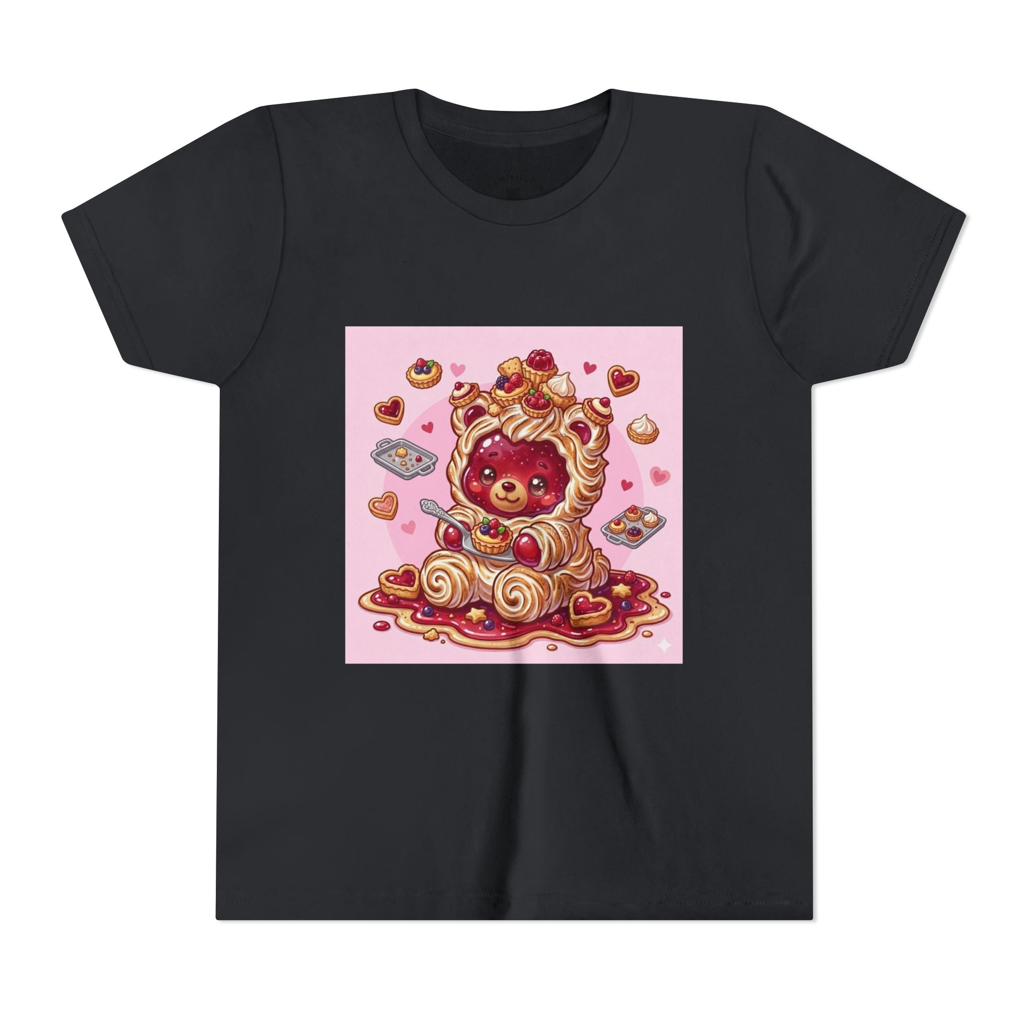 Whipper Berry Tart Gooey Gummy Bear Graphic Youth Shirt