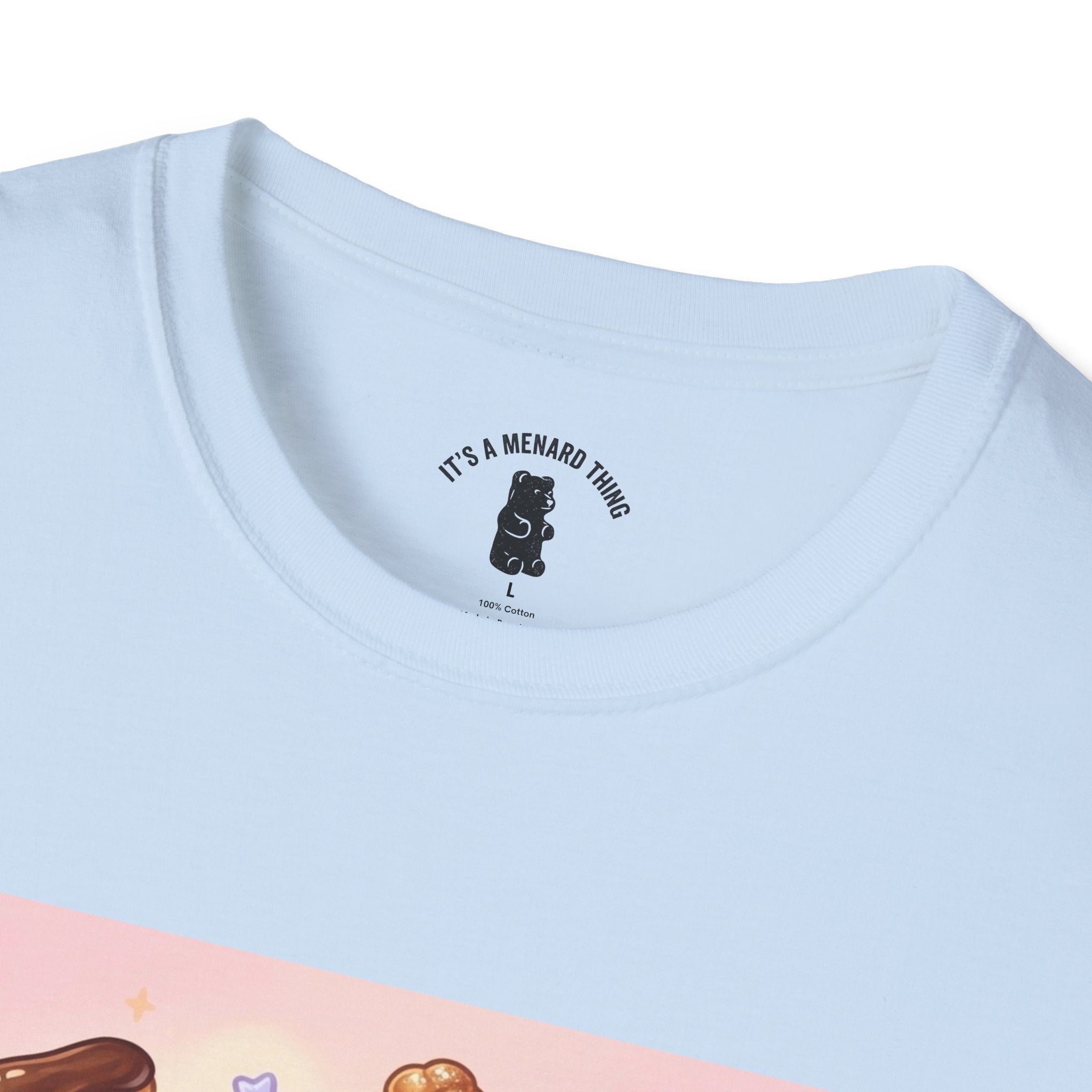 Simpley Sweet Eclair, Fudgey Oozy Bear Friend- Kawaii Graphic Shirt