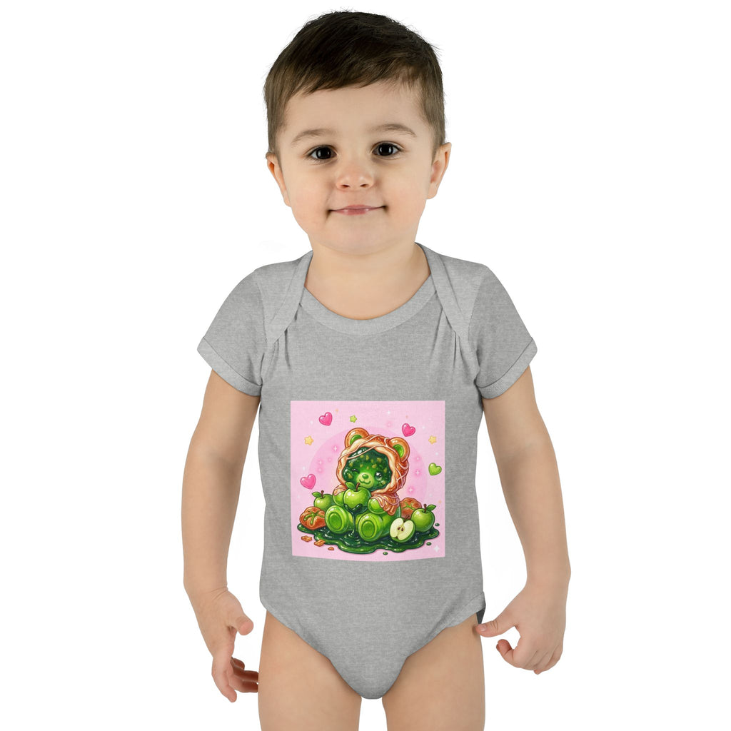 Green Apple Danish Gooey Gummy Bear in Puff PJs