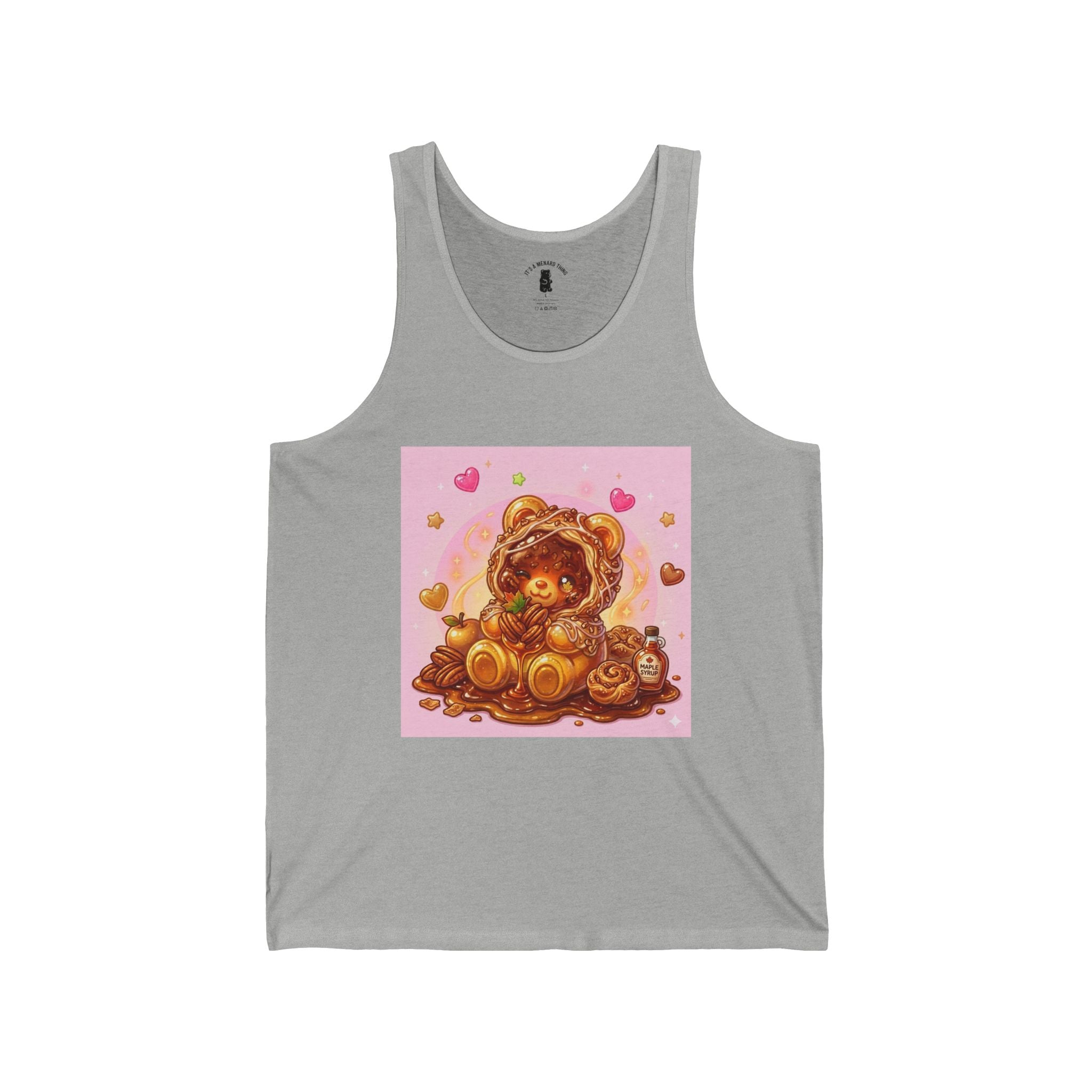 Special Pecan Danish, Gooey Gummy Bear — Kawaii Graphic Tank Top