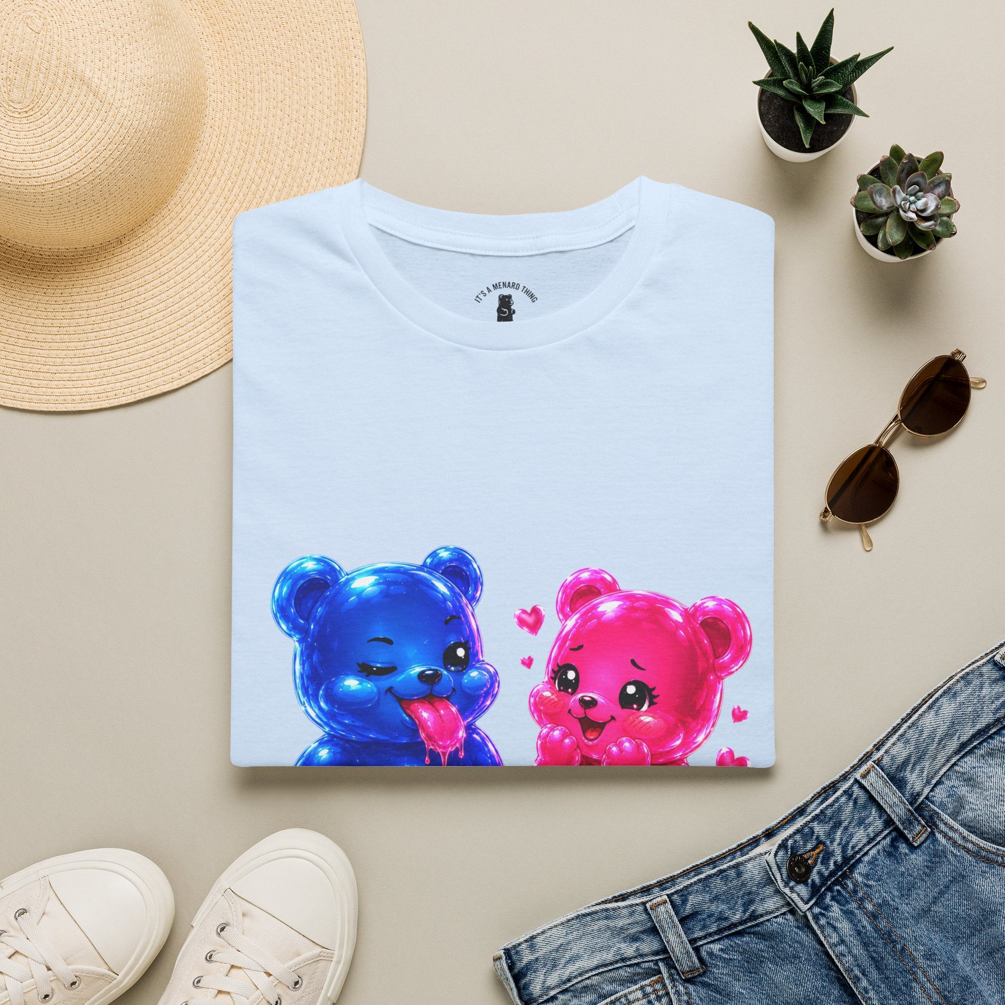 Any Suggestions? Special Additon Oozy Bears Gummy Couple- Graphic Shirt
