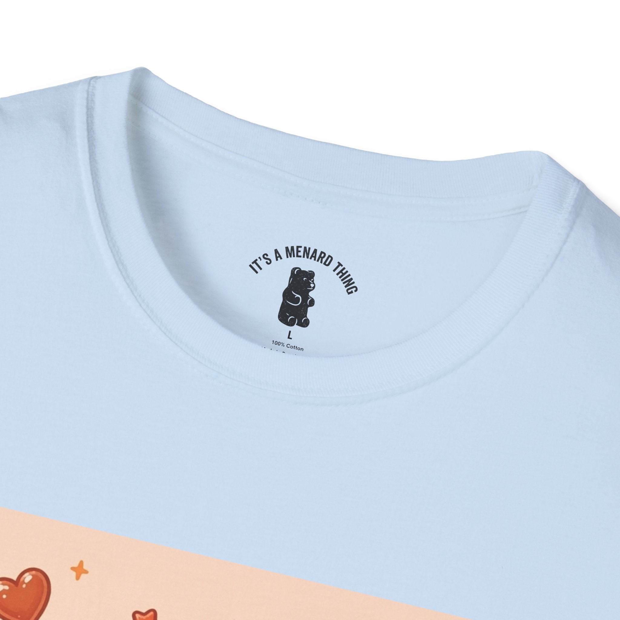 Pumpkin Spice Latte Time, With Pie and Love Gooey Gummy Bear — Kawaii Graphic Tee
