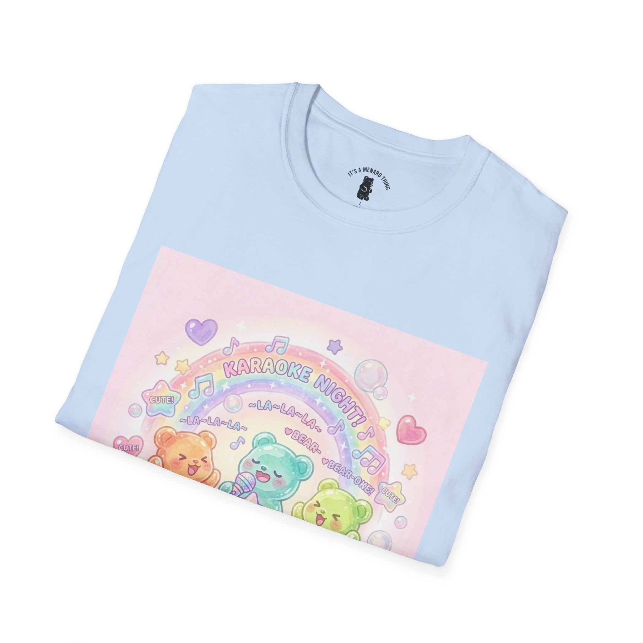 Karaoke Time! Gooey Gummy Bear Friends — Kawaii Graphic T-shirt