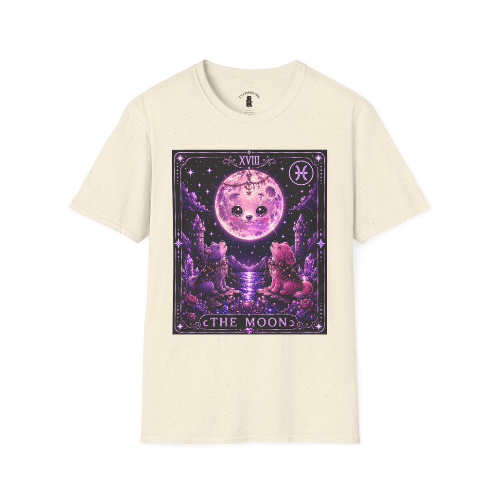 The Moon Tarot Astrological Style Oozy Bear Gummy Friend- Graphic Shirt