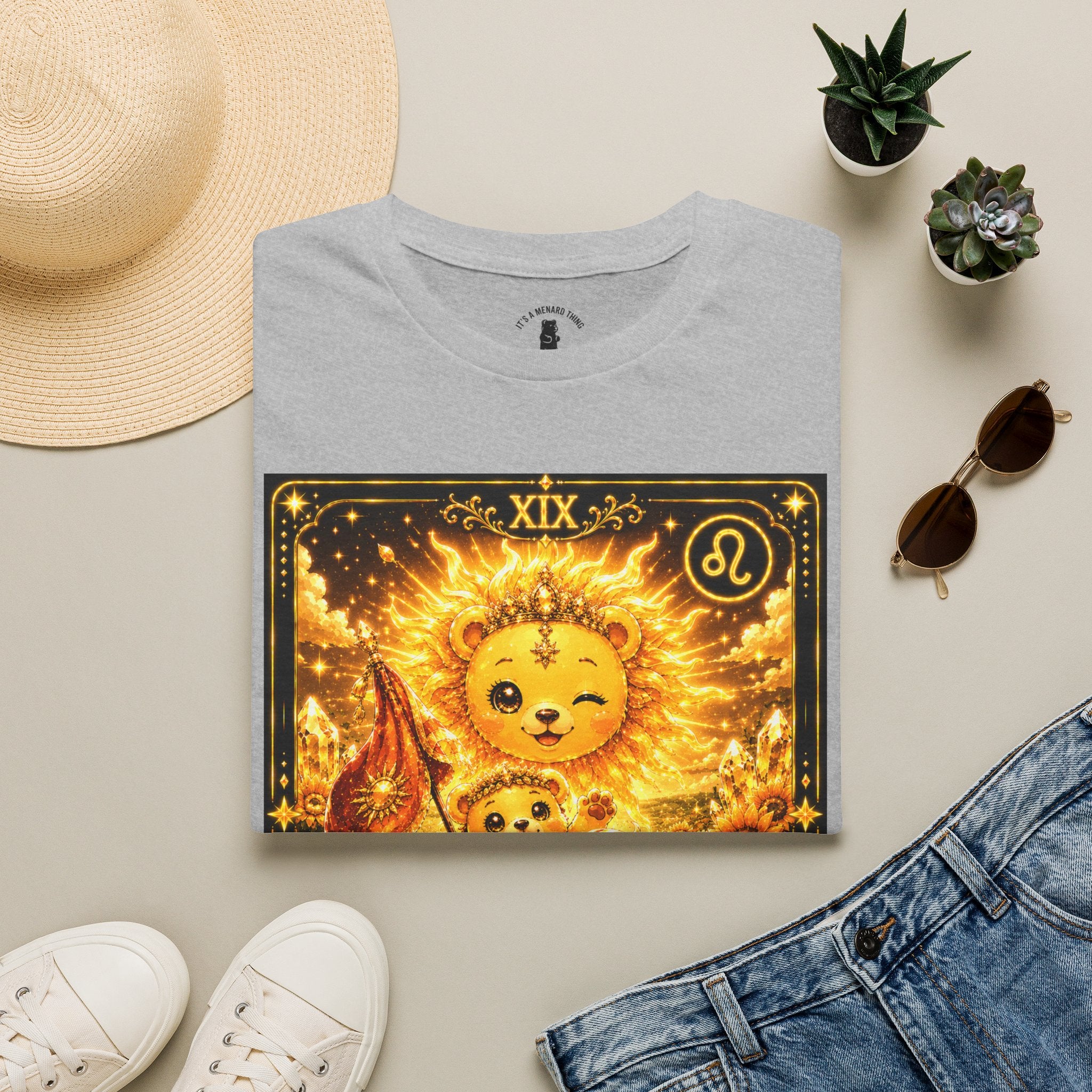 The Sun Tarot Card Golden Oozy Bears Special Addition- Graphic Shirt