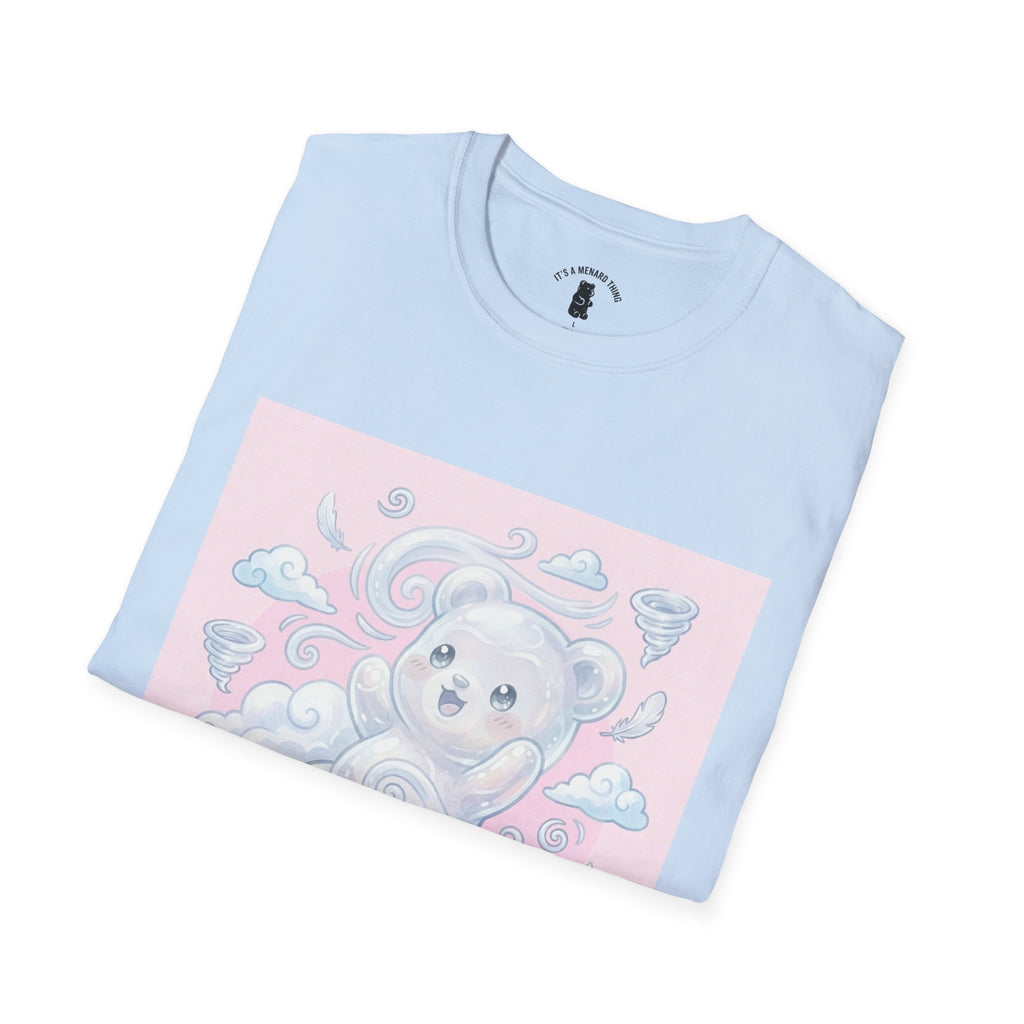 Elemental, Air White Gooey Gummy Bear — Pastel Graphic Tee