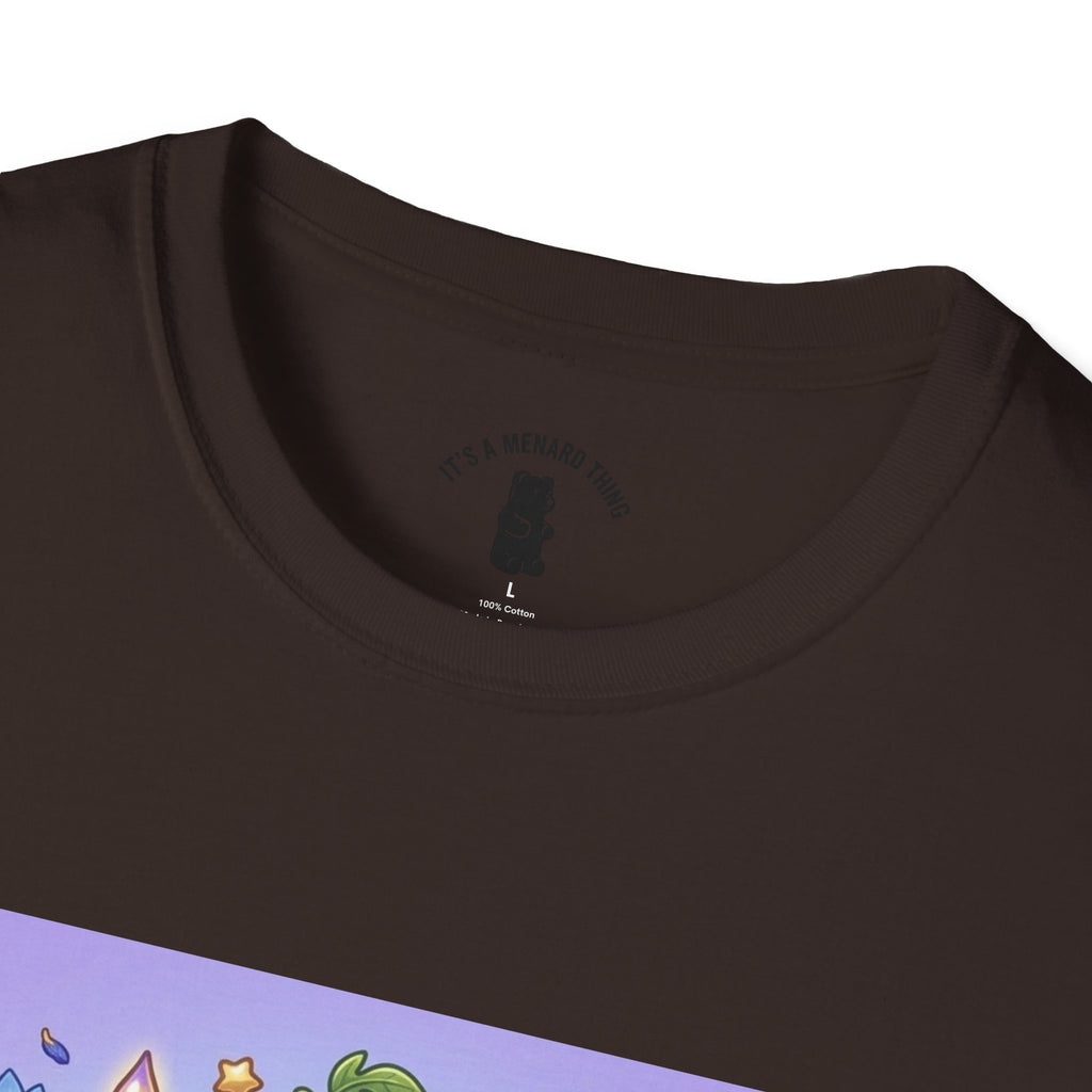 Blue Lotus Tea, Exotic Gooey Gummy Bear — Kawaii Graphic T-Shirt