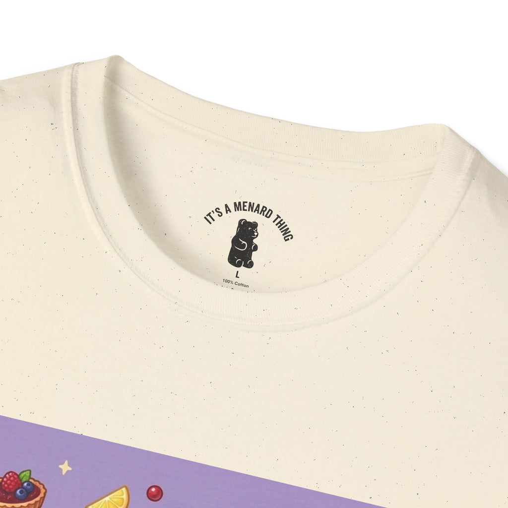 Mixed Berry Tart, Exotic Gooey Gummy Bear — Kawaii Graphic T-Shirt