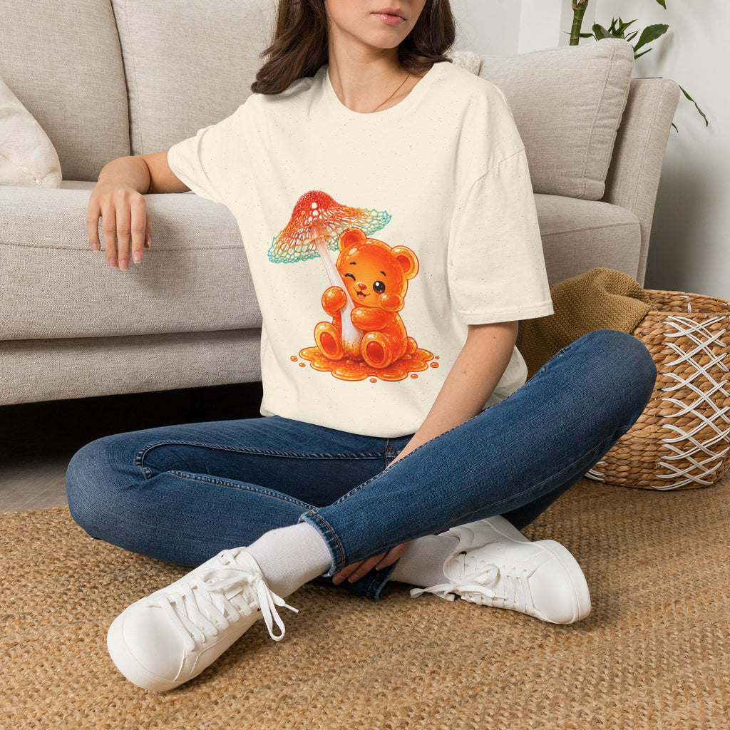 Rare Orange and Green Mushroom, Oozy Bear Gummy Friend Special- Graphic Shirt