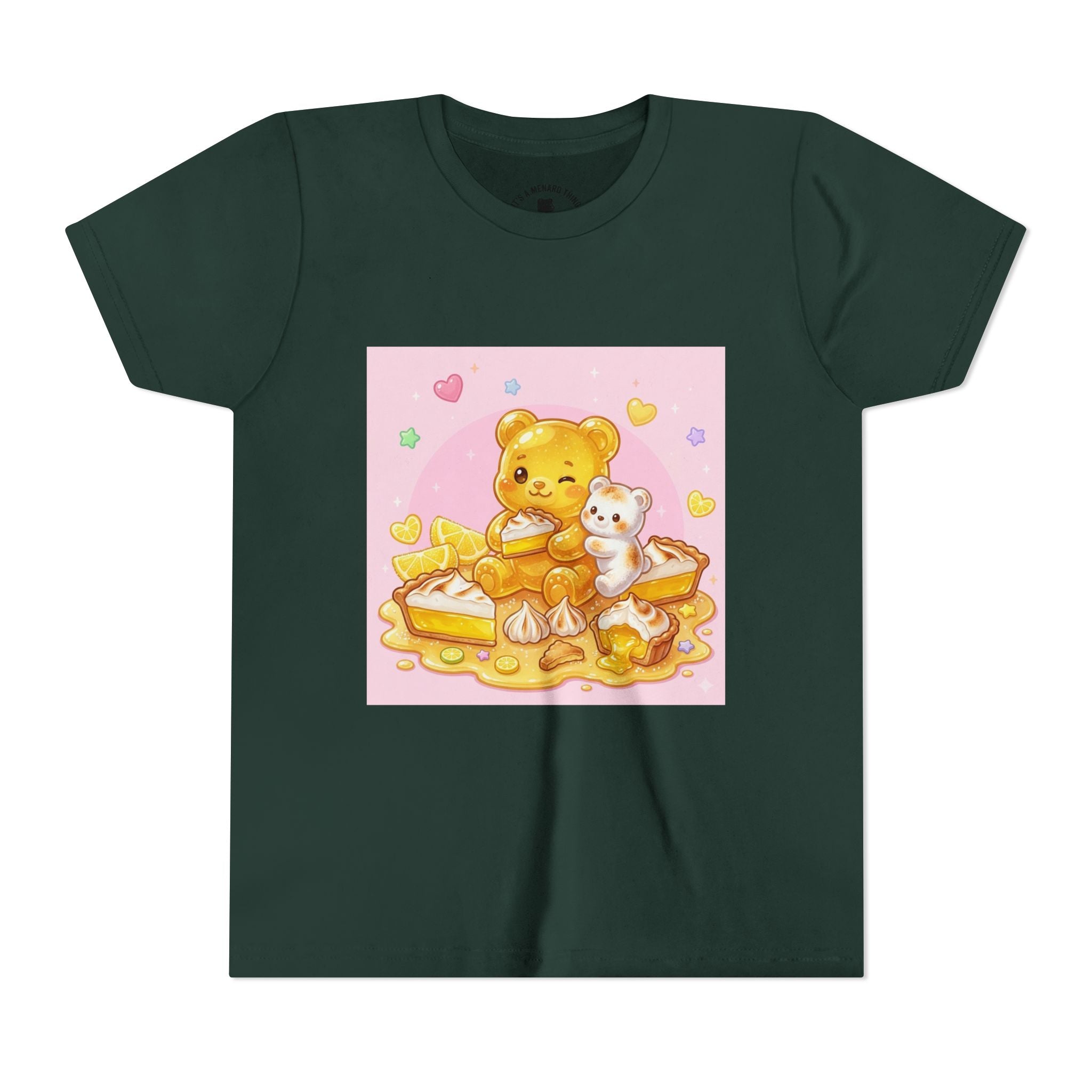 Lemon Meringue Pie Gooey Gummy bear Youth Tee