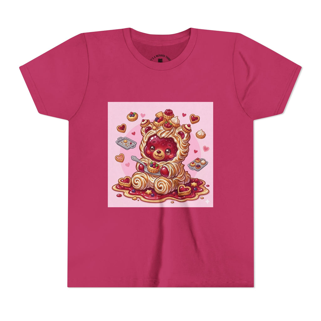 Whipper Berry Tart Gooey Gummy Bear Graphic Youth Shirt
