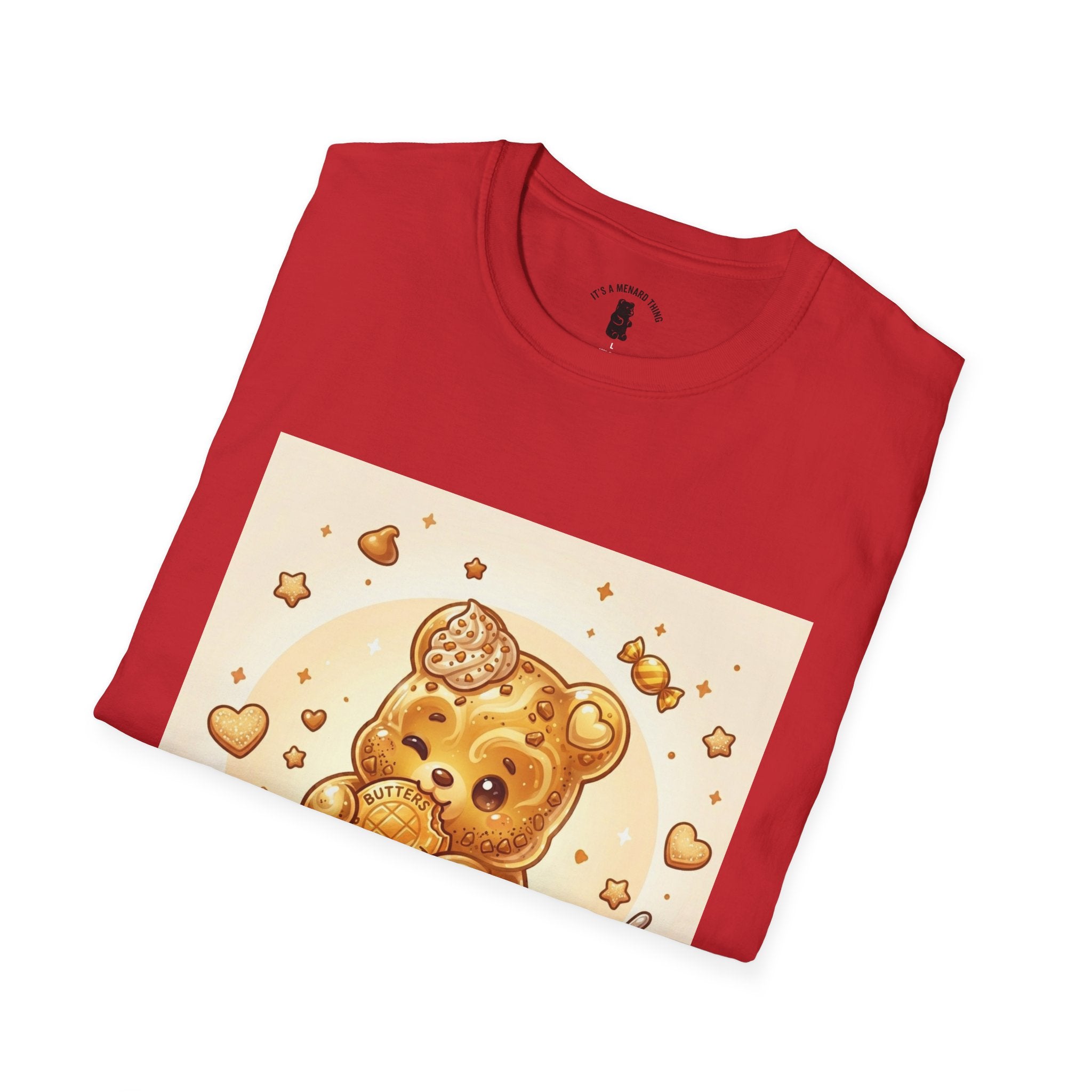 Butterscotch Drizzle Gooey Gummy Bear — Kawaii Graphic T-Shirt