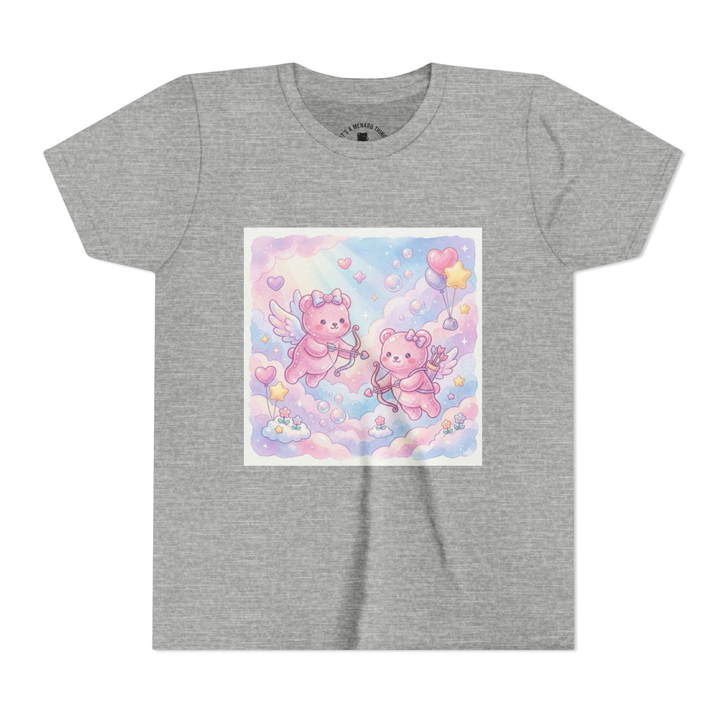 Cherub Angels Gooey Gummy Bear Friends- Hearts Pastel Cloud Graphic