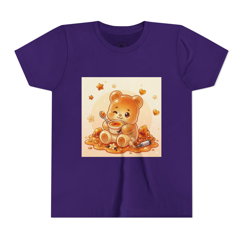 Cream Brulé Crunch Gooey Gummy Bear Graphic Youth Shirt