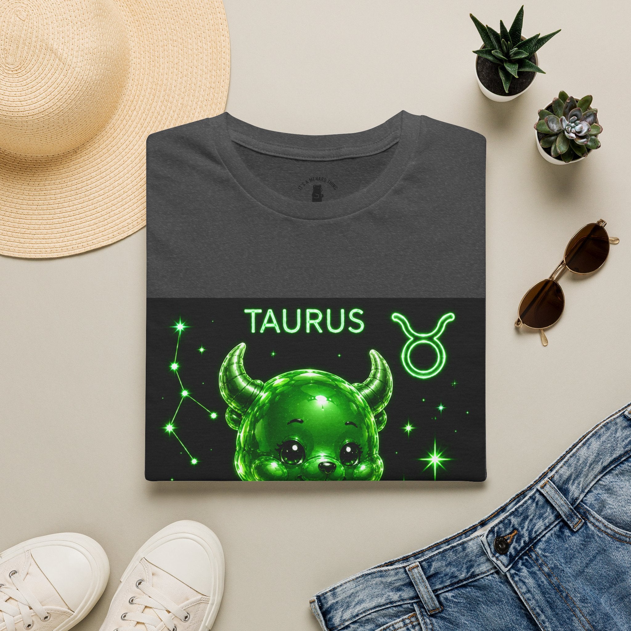 Taurus Zodiac Astrology Sign Oozy Bear Friends Special Addition- Graphic Shirt