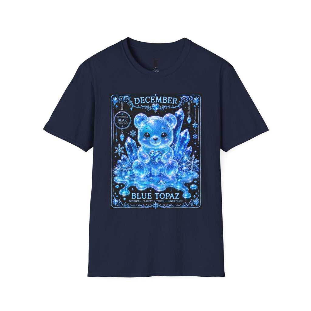 December, Blue Topaz Birthstone Oozy Bear Special Addition- Graphic Shirt